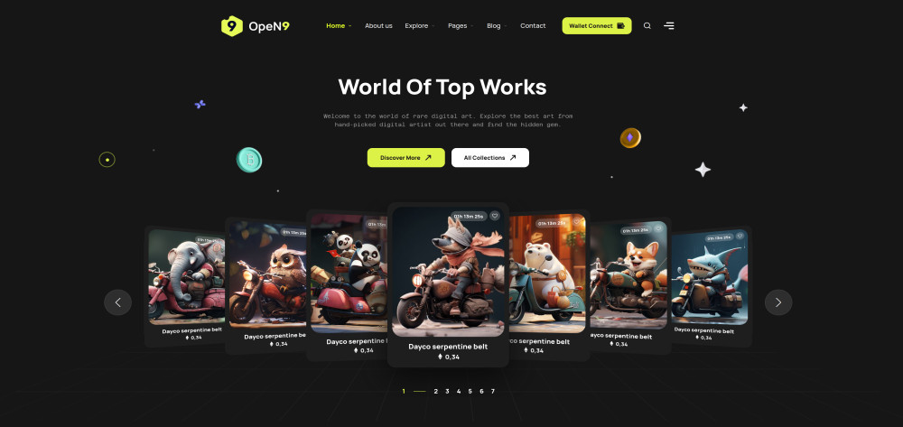 Web development workspace